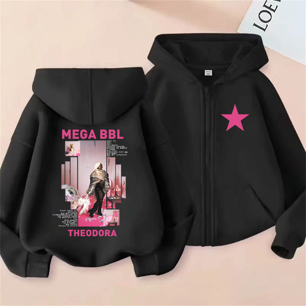 Vintage Fashion Pop Up - Рэпер Теодора Мега Бл Альбом Толстовка