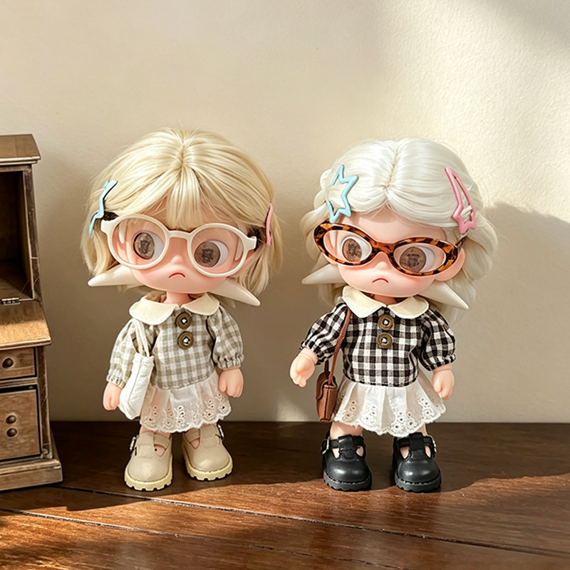 Vintage Fashion Doll - Винтажное милое платье в клетку для