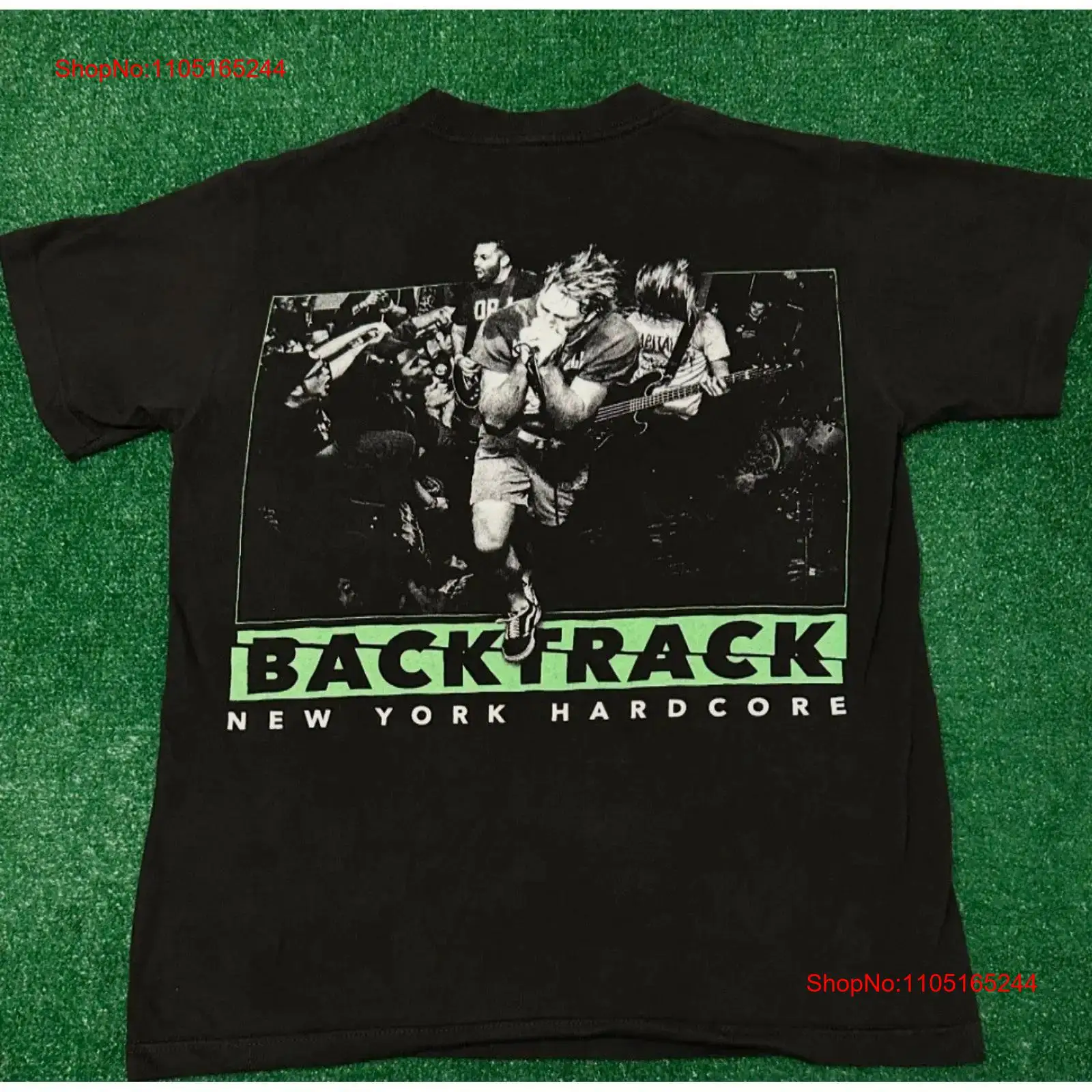 Vintage Fashion York - Винтажная футболка Backtrack New York Hardcore,