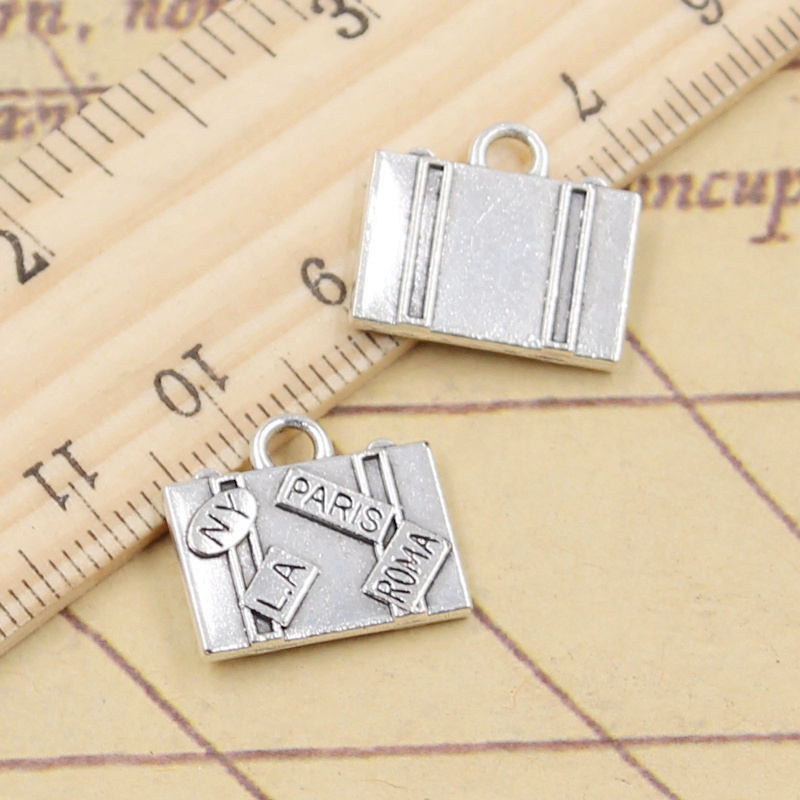 Vintage Fashion York - 10 шт., подвески, дорожные сумки, Нью-Йорк,