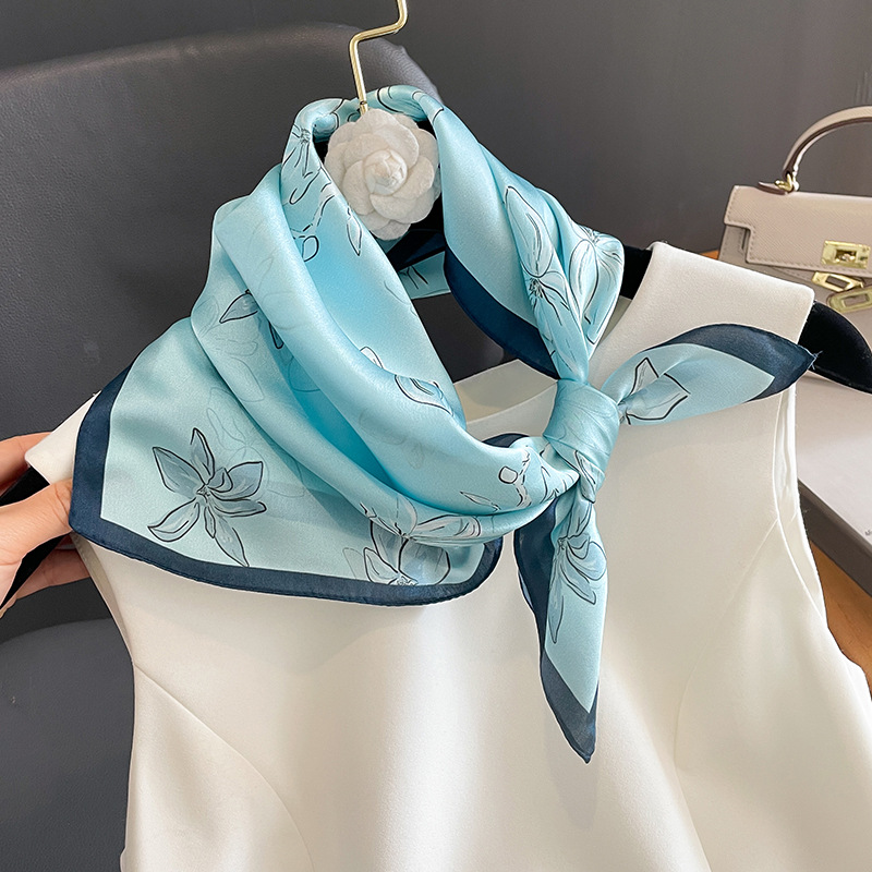 Шелковый платок 53x53 см, мале – обзор и цена Vintage Fashion Hijab