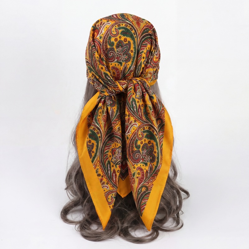 Винтажный атласный квадратный  – обзор и цена Vintage Fashion Hijab