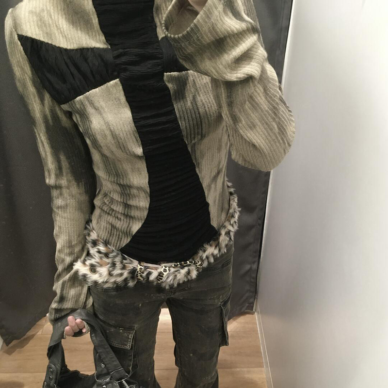 Тонкие топы в стиле готическог – обзор и цена Turtleneck Knit 90S