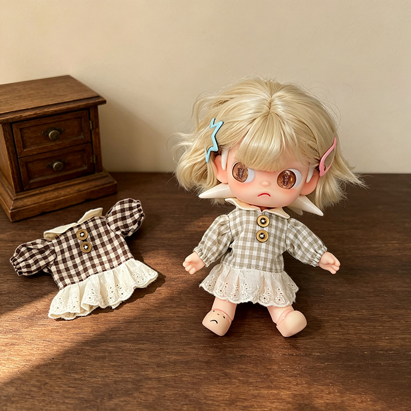 Винтажное милое платье в клетк – обзор и цена Vintage Fashion Doll