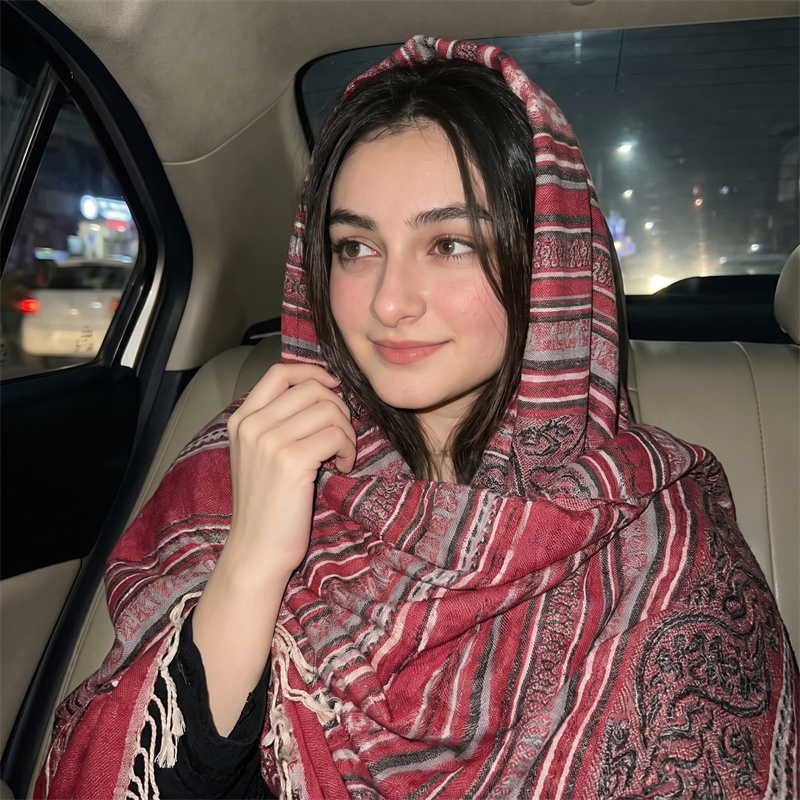 Винтажный хиджаб с узором пейс – обзор и цена Vintage Fashion Hijab