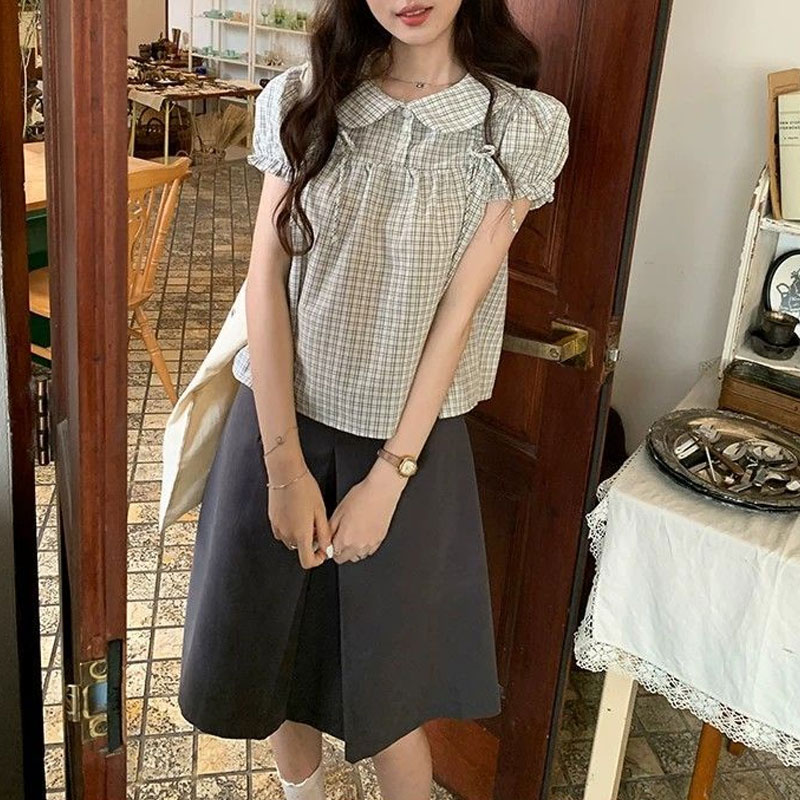 Женская блузка в корейском сти – обзор и цена Vintage Fashion Doll