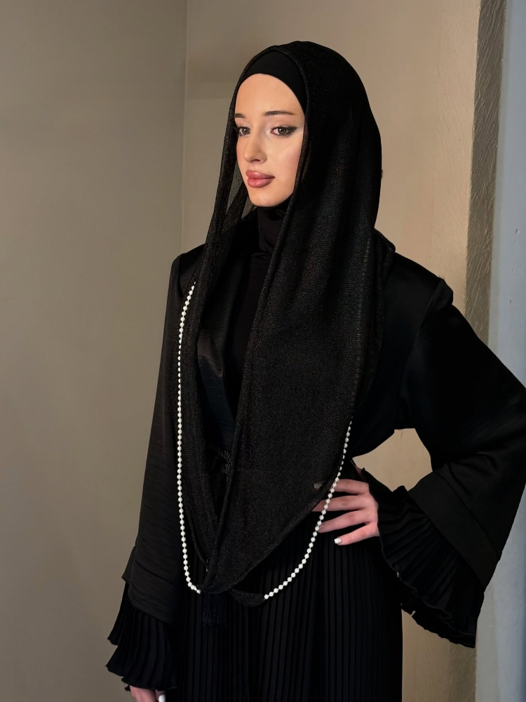 Новый дубайский хиджаб с жемчу – обзор и цена Vintage Fashion Hijab