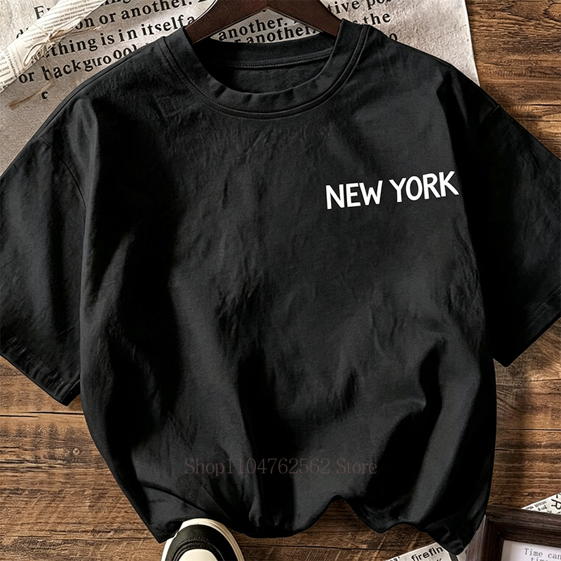 Футболка с принтом в стиле Нью – обзор и цена Vintage Fashion York