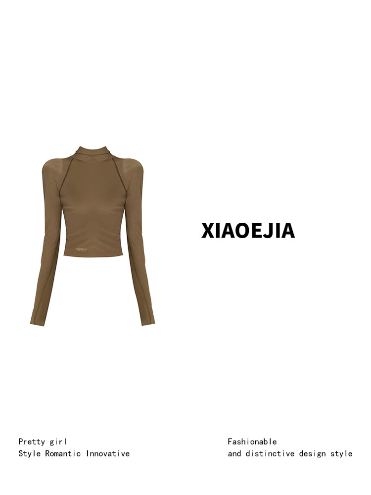 Женская зеленая готическая фут – обзор и цена Turtleneck Knit 90S